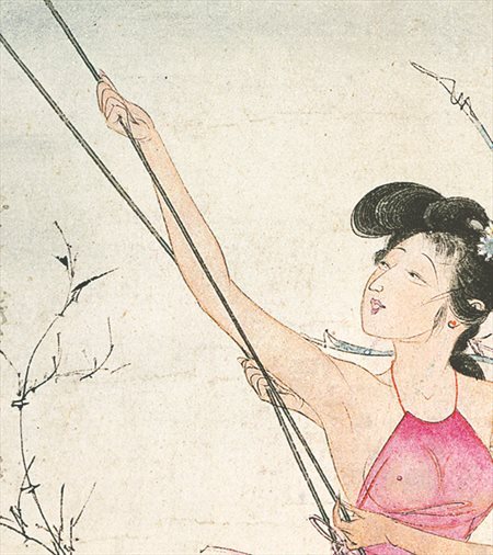 宁江-胡也佛的仕女画和最知名的金瓶梅秘戏图